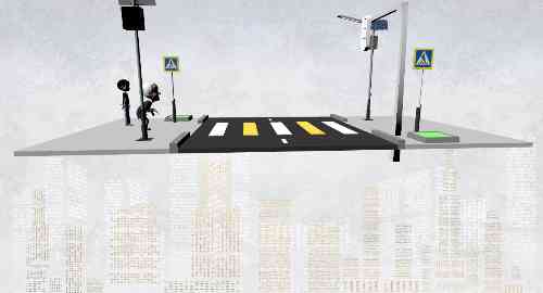 过马路