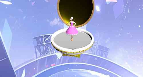 旋转芭蕾舞小人