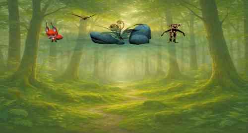 跳舞的魔法森林