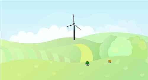 绿色新能源风能