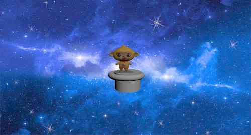 旋转芭蕾舞小人