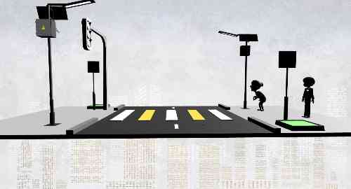 过马路