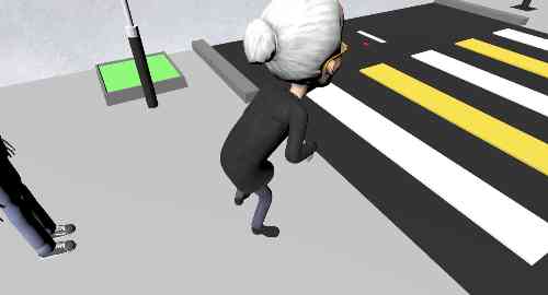 过马路