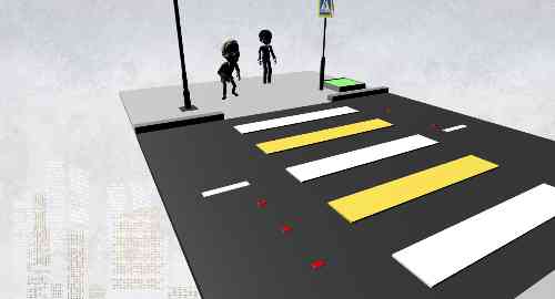 过马路
