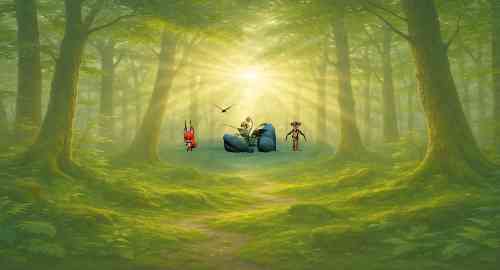 跳舞的魔法森林