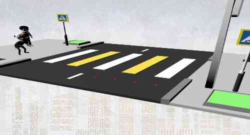 过马路