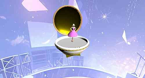 旋转芭蕾舞小人