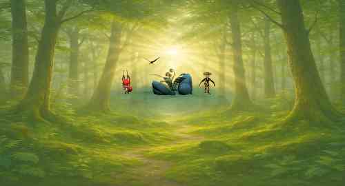 跳舞的魔法森林